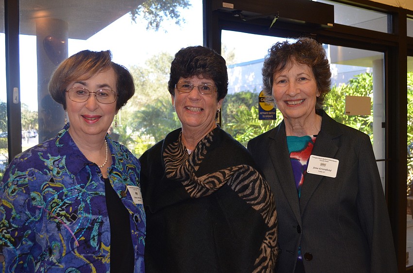 Debby Marshall, Felicia Servetz and Jane Greenfield