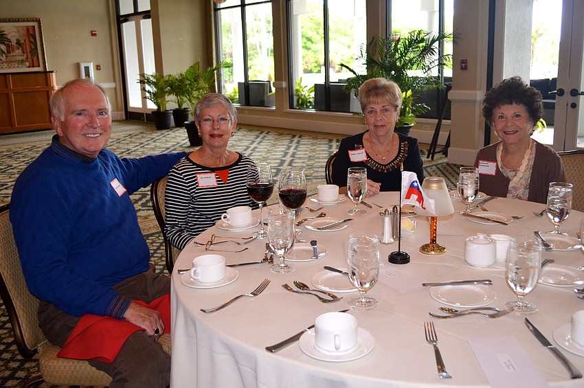 Jerry and Gay Bowles with Nancy Callis and Barbara Pressman