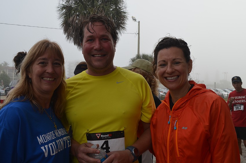 Stacey Monroe with Benoit Marquette and Michelle Weissman