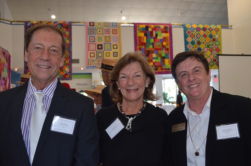 Jeff and Joyce Hart with Deborah Walk