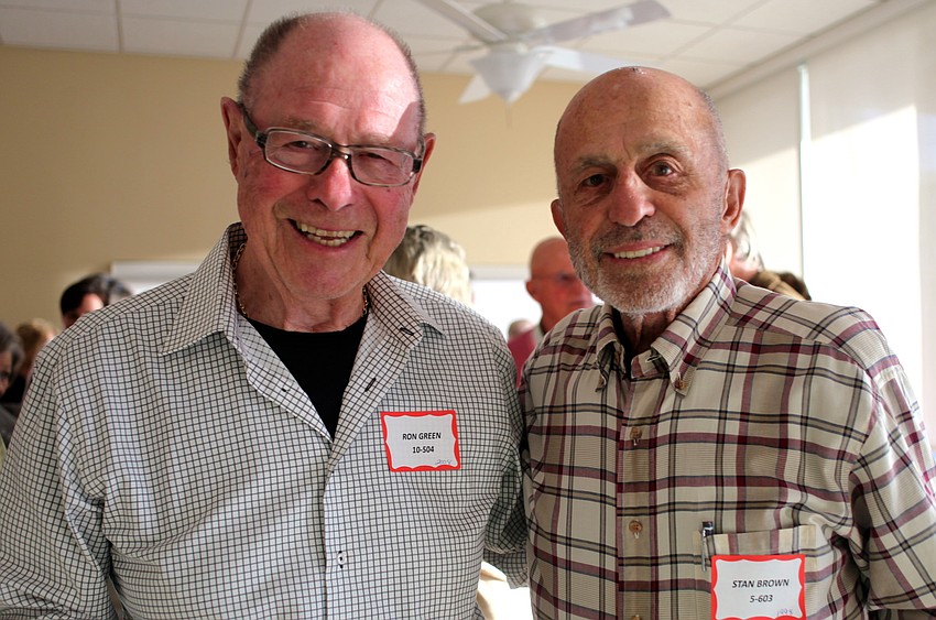 Ron Green and Stan Brown