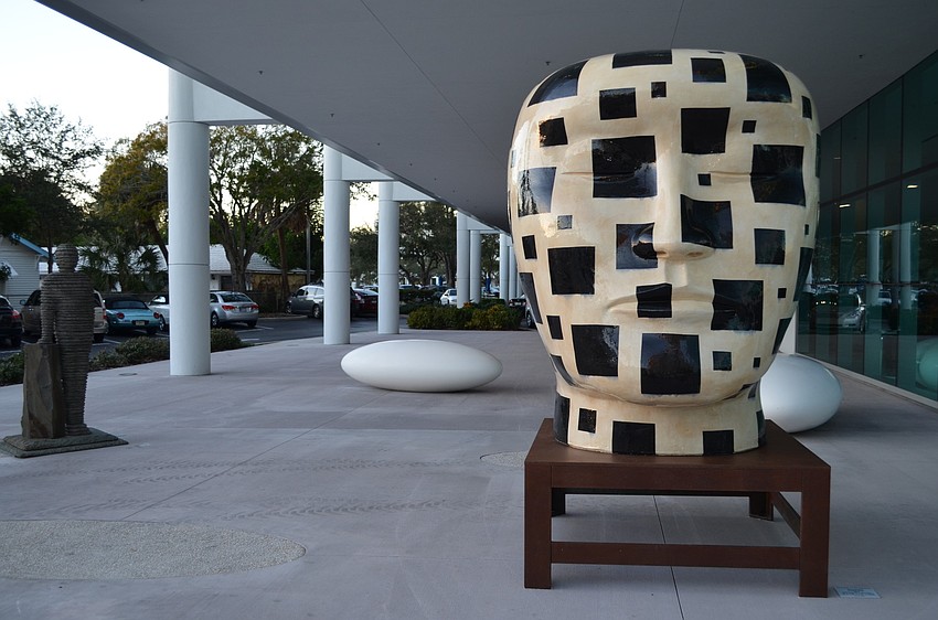 Untitled Head by Jun Kaneko