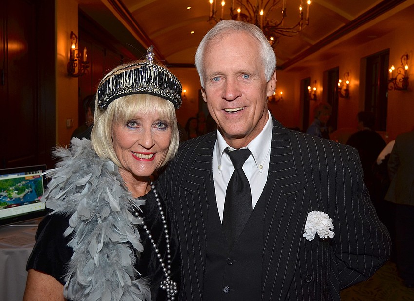 Dinner dates Linda Filtsch and Bob Kopec bring the '20s to life.