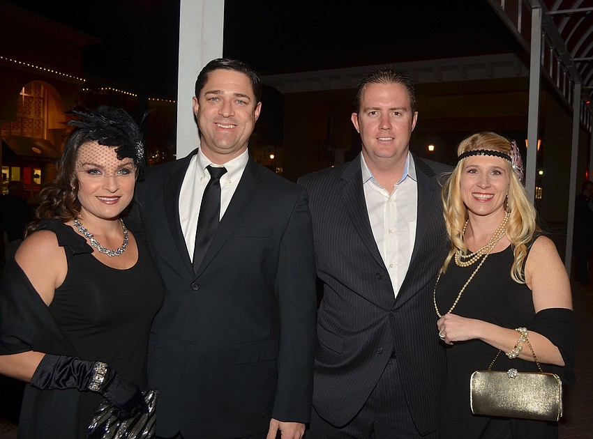 Catherina and Jason Bartz double date with friends Mike and Rachel Adams.