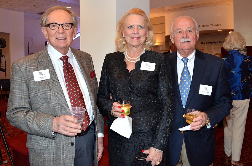 John Lucas with Glo and Richard Reber