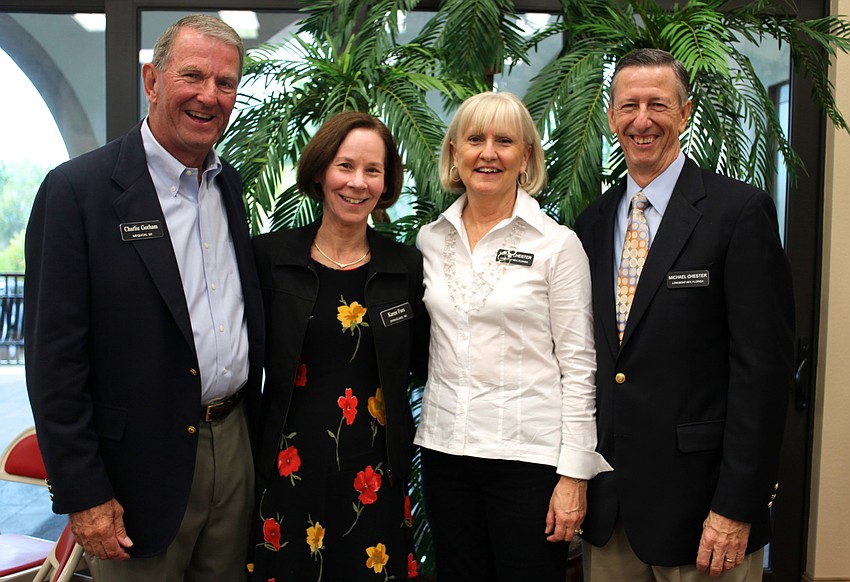 Charlie Gorham and Karen Fors with Vivian and Michael Chester