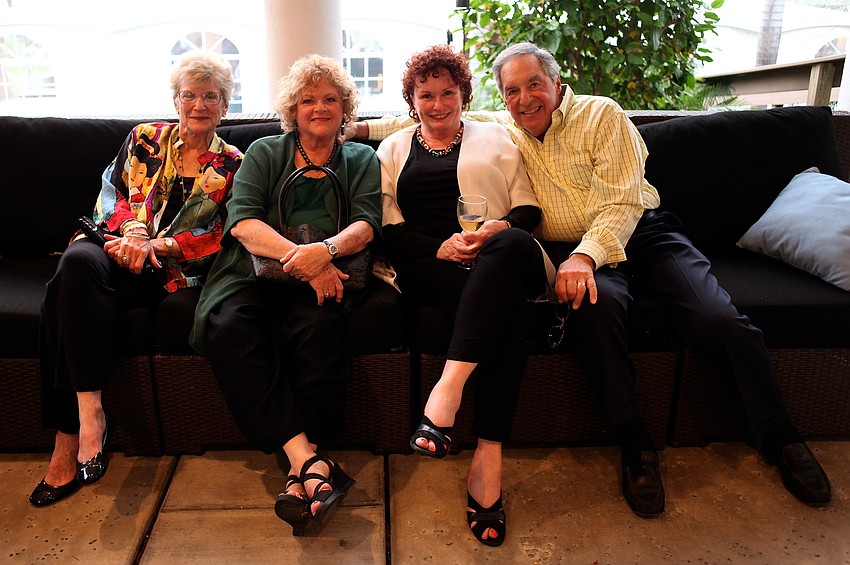 Bonnie Tuft, Judy Fireman, Martha Murphy and Barry Fireman