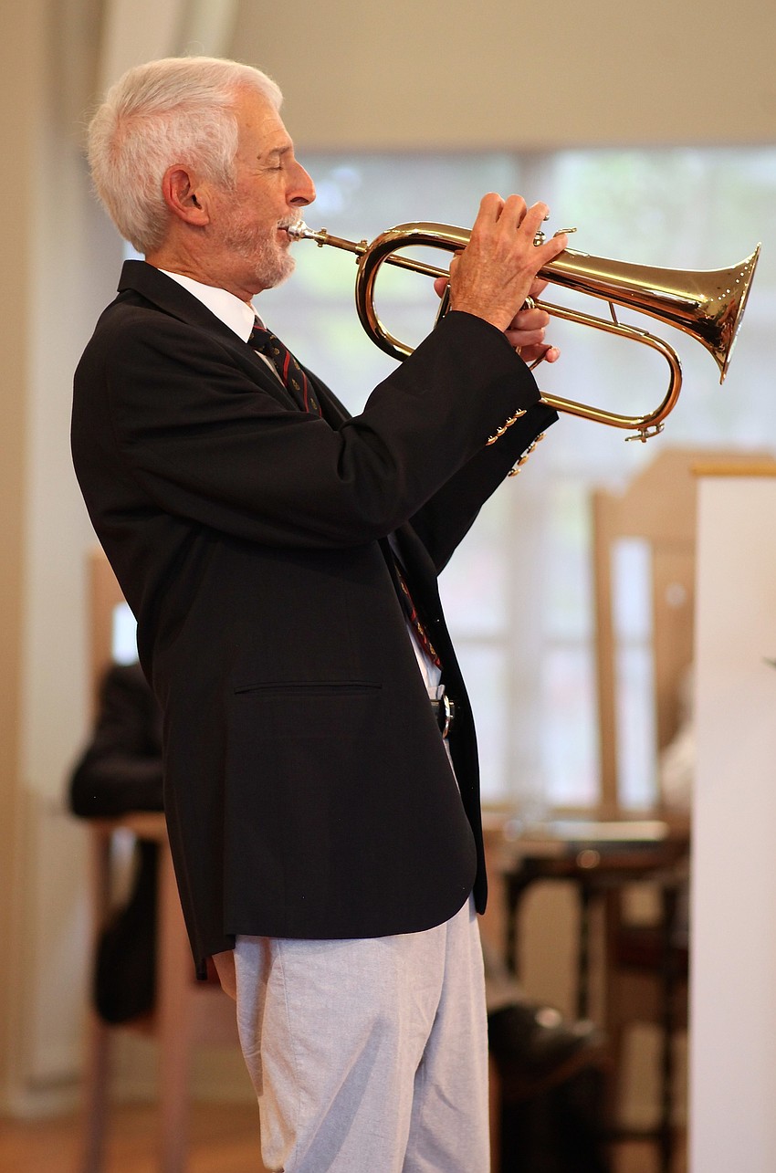 Jim Martin plays â€œBlame It on My Youthâ€ on the flugelhorn.