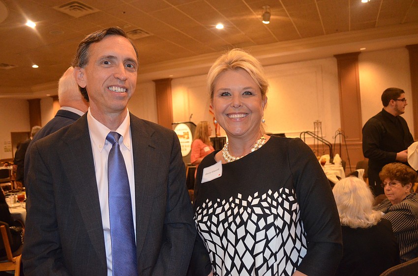Jeff Grebe, from Williams & Parker, and Sherry Edwards from Edwards law firm