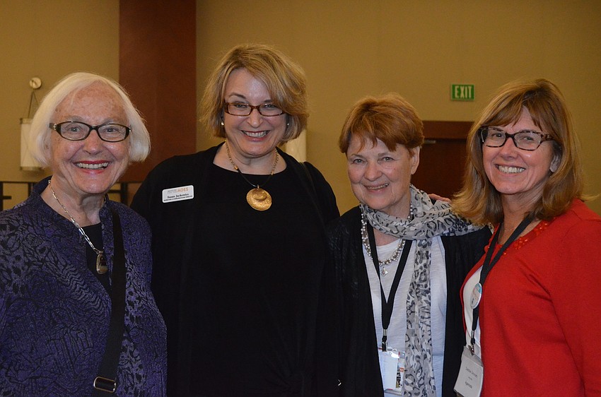 Jan Hively, Susan Jackewics, Moira Allan and Debbie Drinkard Grovum