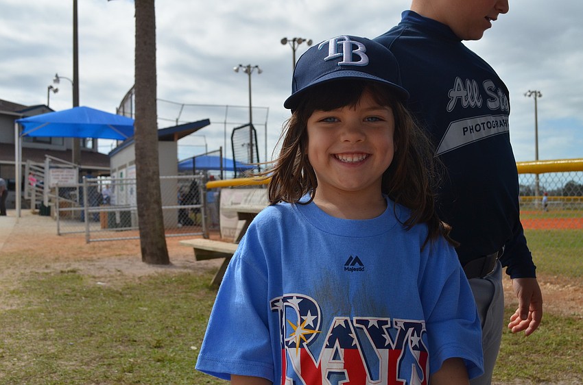 This year will be Olivia Lockhart second season playing T-Ball.