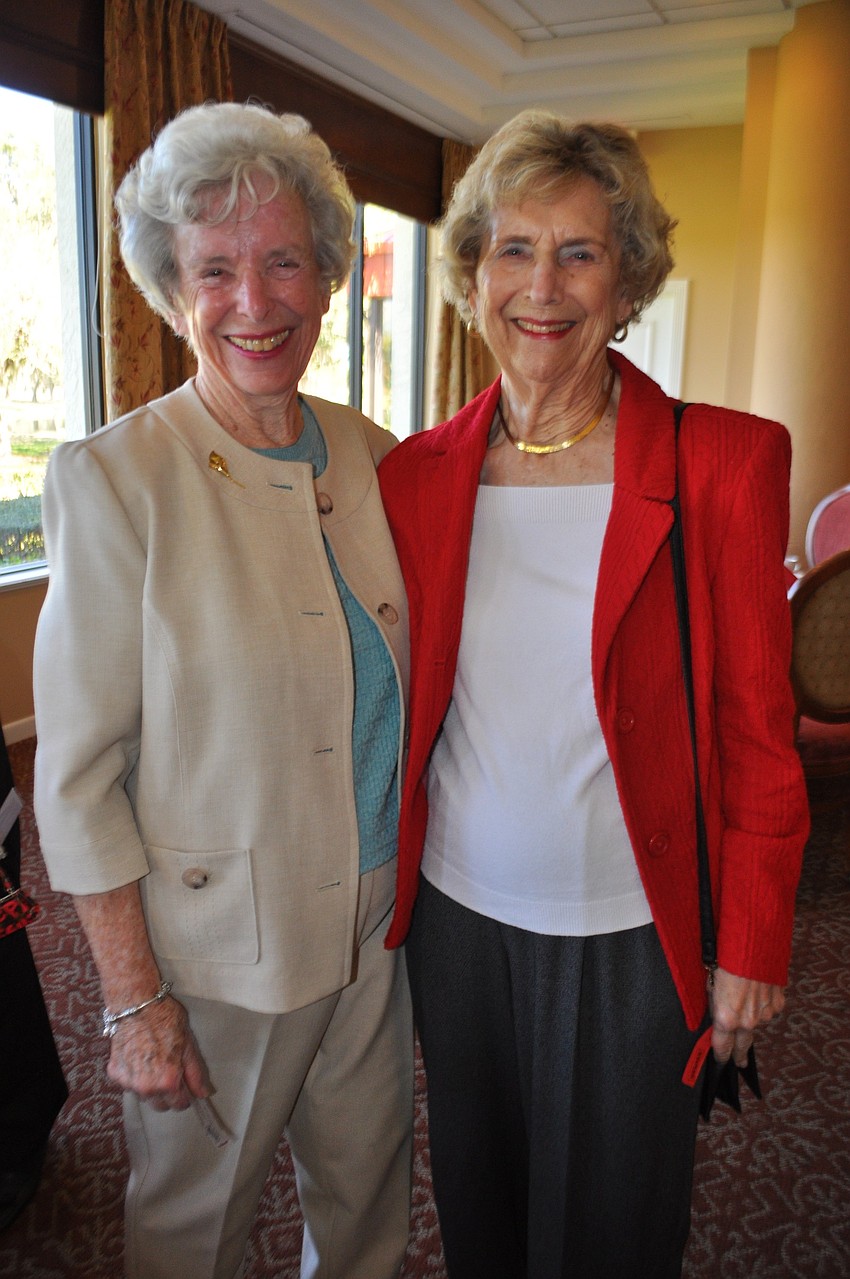 Mary Smith with Barbara Faulkner