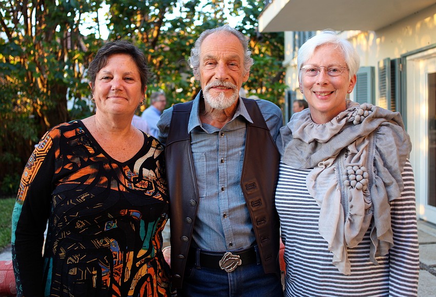 Michele Fennell, David Leffel and Cheryl Hall