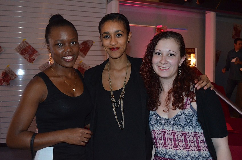 Tukiya Mwanza, Tandeka Lauriciano and Jessica Kuykendall