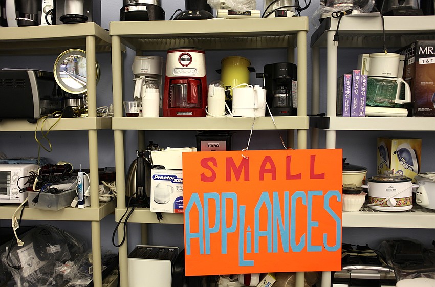 The Royal Rummage Sale has everything from board games to small appliances.