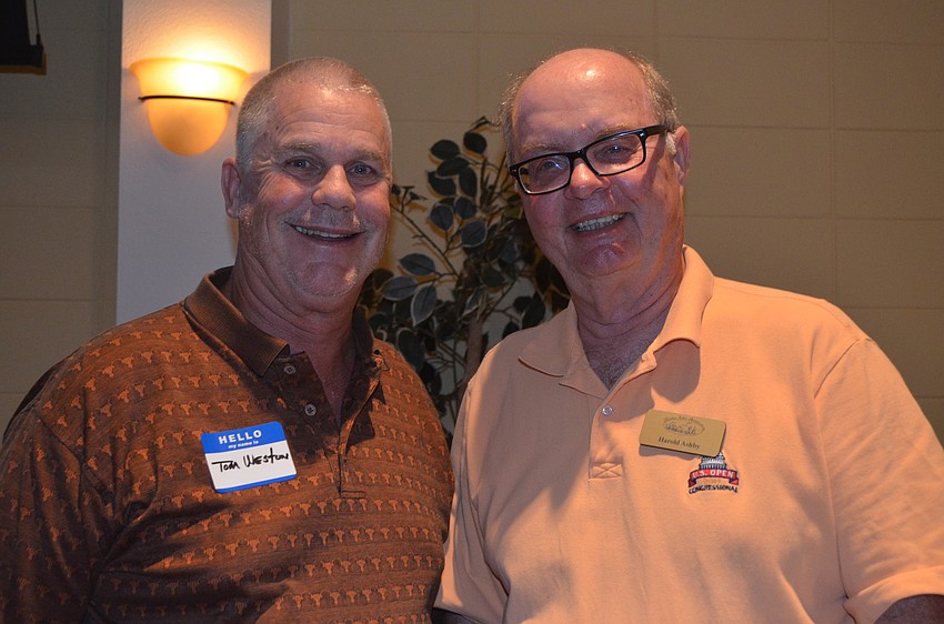 Tom Weston with Harold Ashby