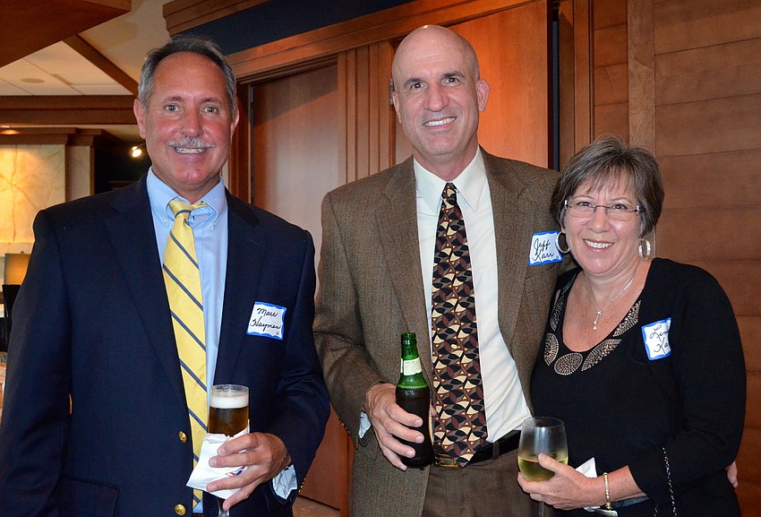 Marc Hayman with Jeff and Linda Karr