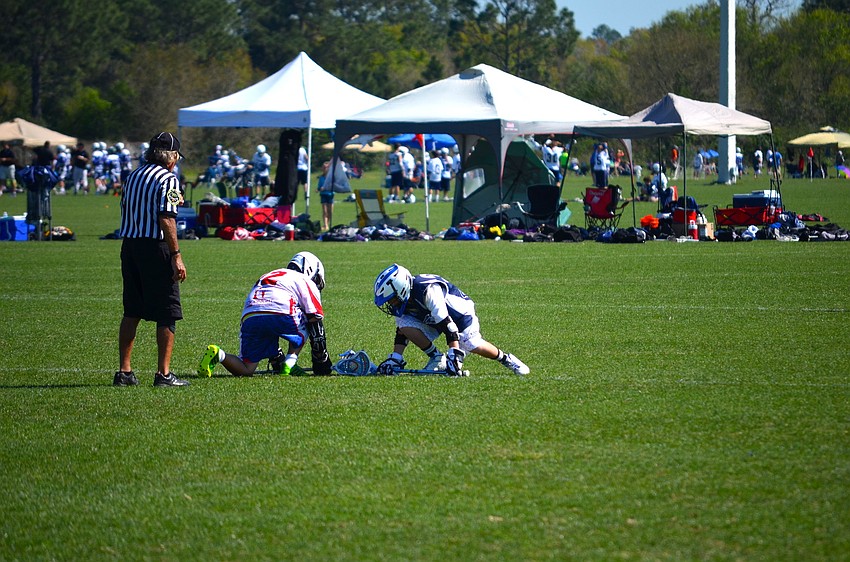 A lacrosse tournament took over the adjacent lawn to the dayâ€™s festivities, as part of the event.