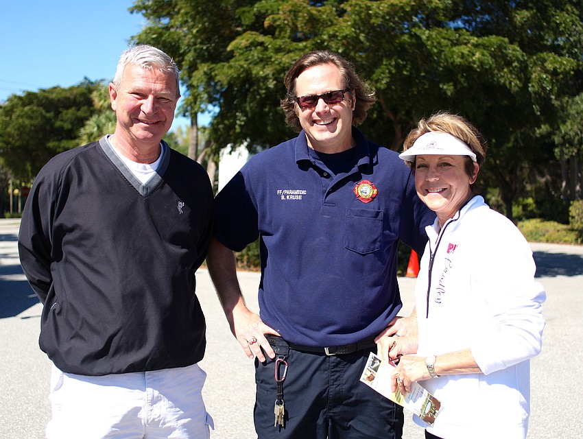 Rob Wright, Brent Kruse and Linda Wright
