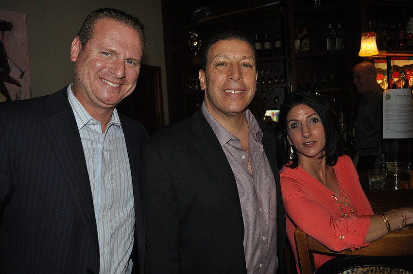 Brian Volner of C1 Bank with Joe and Barbara Najmy