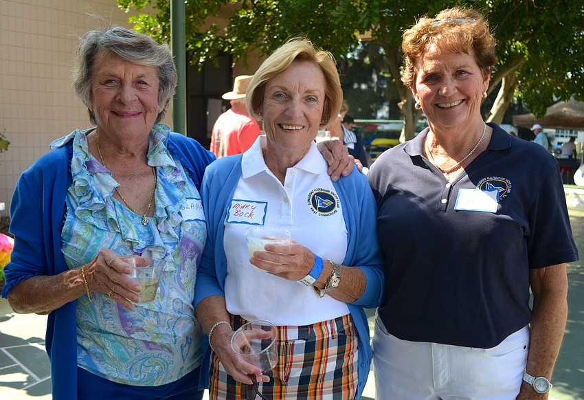 Gladys Henry, Mary Bock and Donna Greer