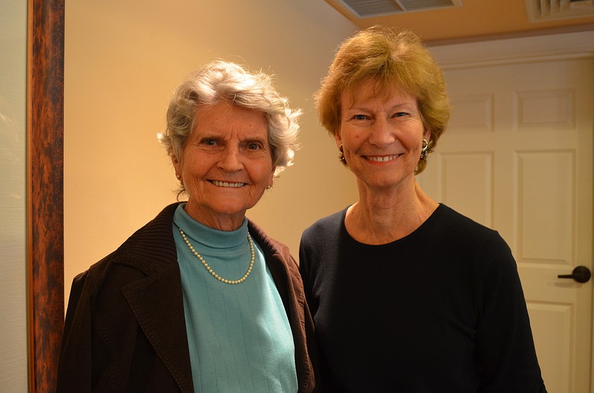 Mary Rooken-Smith and Judi Day