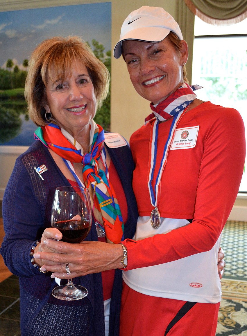 Bettina Roscia and Virginia Long