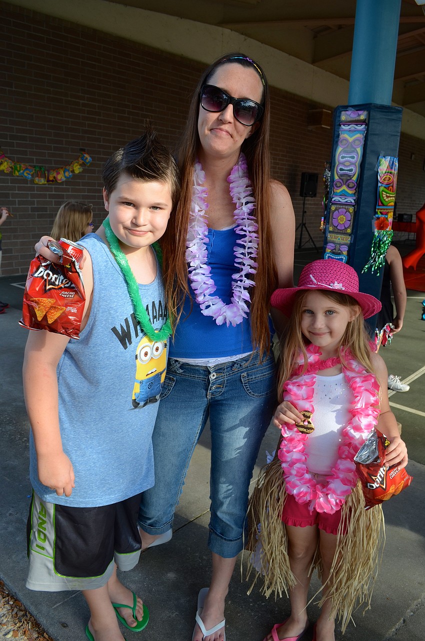 The Pedata family â€” Joe, Kim and Regan.