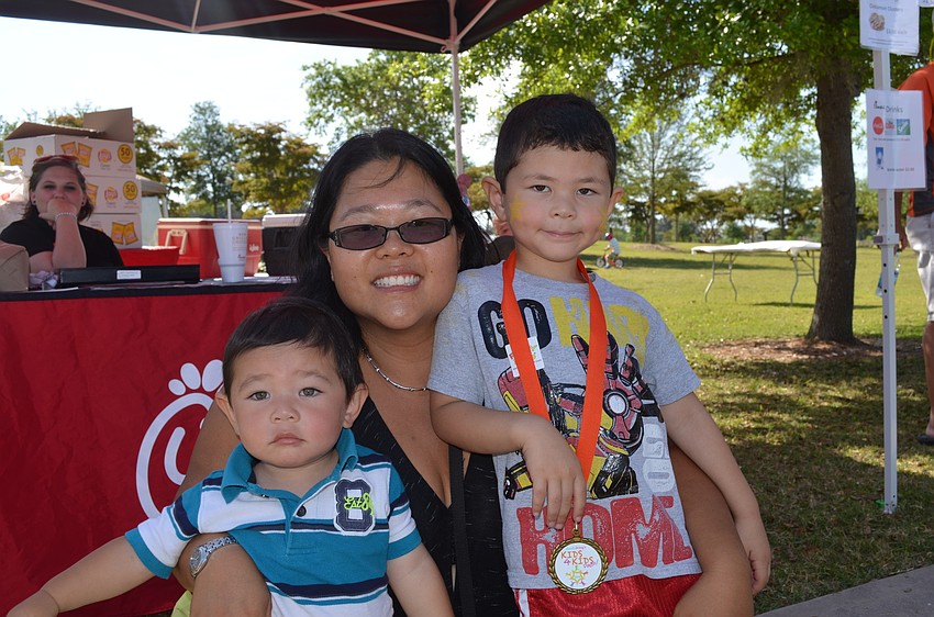 Lucas, Seara and Zachery Kogman