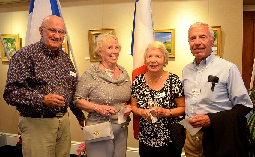 Don and Barb MacLean with Elyse and Ed Rogers