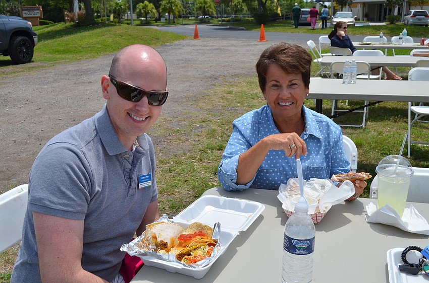 Jeremy Piper with Pat Antonio