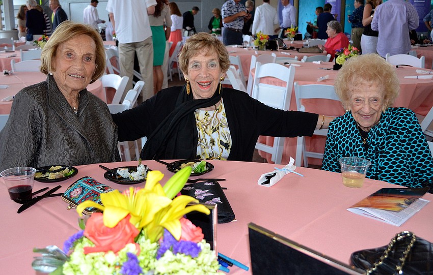 Ruth Orne, Mimi Edlin and Florence Katz