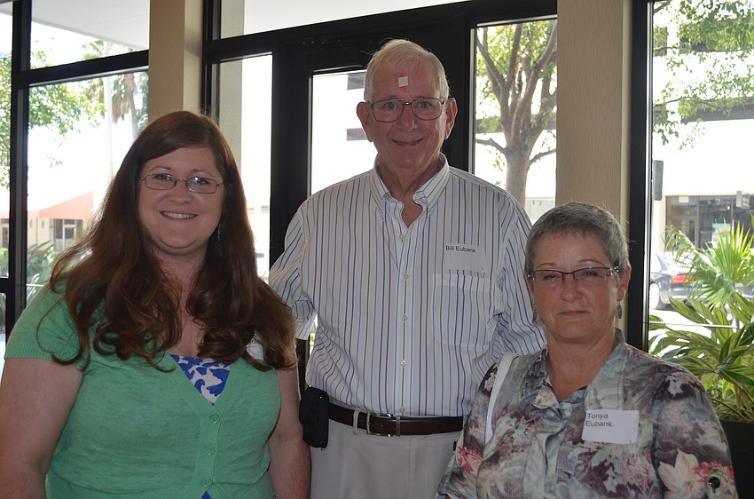 Rachel Goldamner with Bill and Tonya Eubank