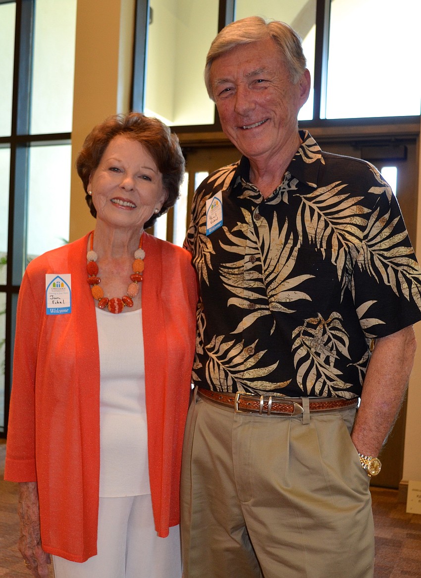 Jan and Paul Eckel, interim Pastor of Christ Church