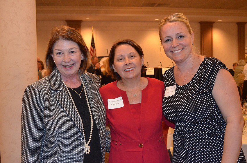Visit Sarasota County President Virginia Haley, Kathy Coffey and Nicole Rissler