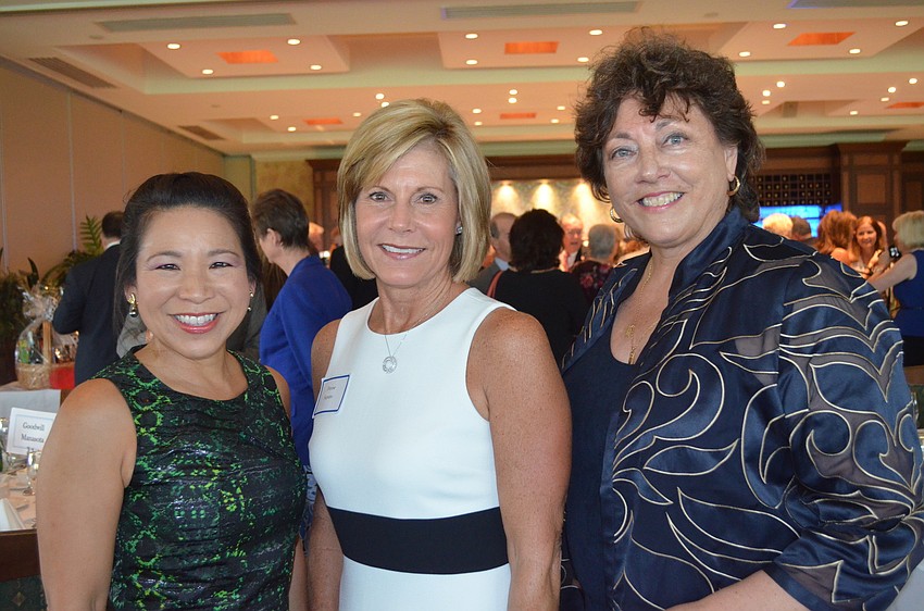 Lee-En Chung, Denise Saputo and Joy Mahler