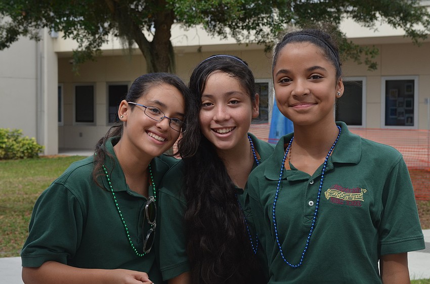 April Perez, Carla Capiz and Amanda Pyle