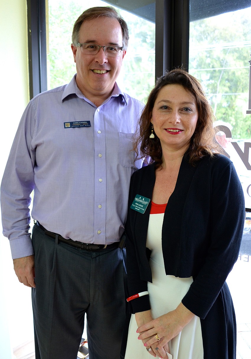 Chris Caswell and Irina LaRose