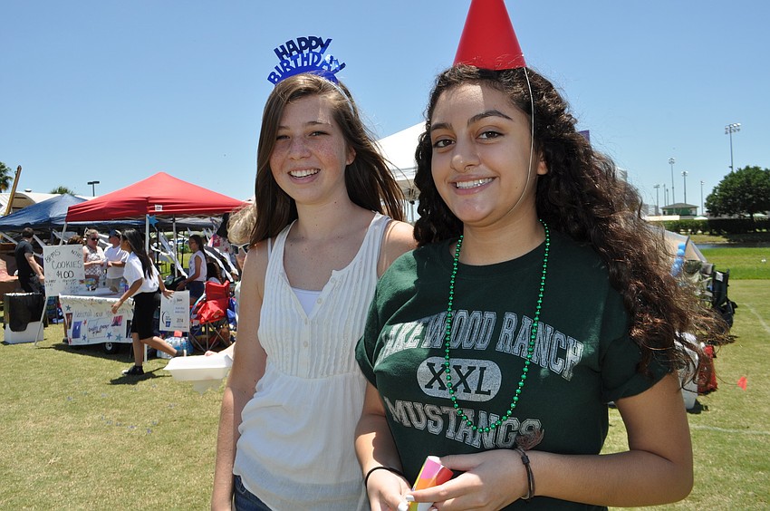 Gina Seaman and Anissa Sanches attend Nolan Middle School.