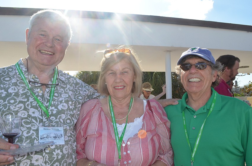 Dietmar and Heidi Wittmann with Arthur Siciliano