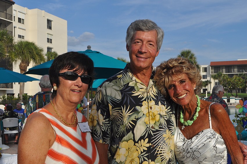 Pat Lundy, Mike Cole and Carole Covino