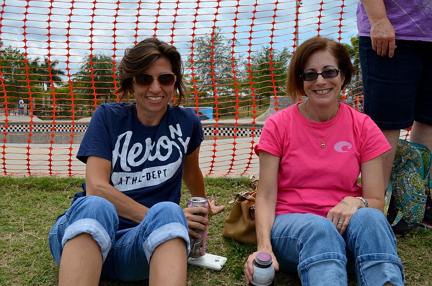 Diana Fares and Elaine Quenan