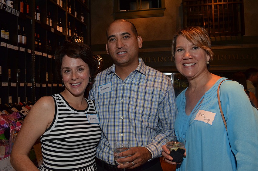 Jill and Mike DeGuzman with Roni Day