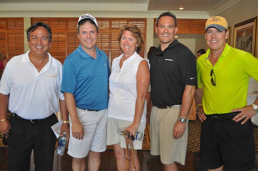 Jamie DiDomenico, Richard Greenwell, Elsie Merrill, Marcus Greenwell and Tom Wells