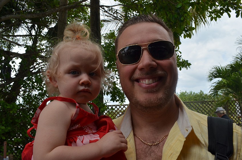 Dave Fulkerson with his daughter Sienna