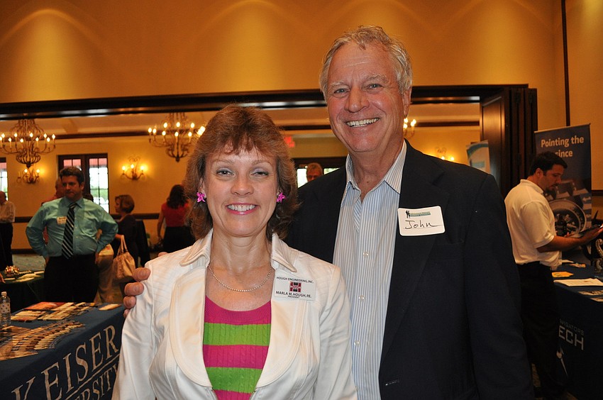 Marla Hough of Hough Engineering and John Swart of JSS Realty Corp