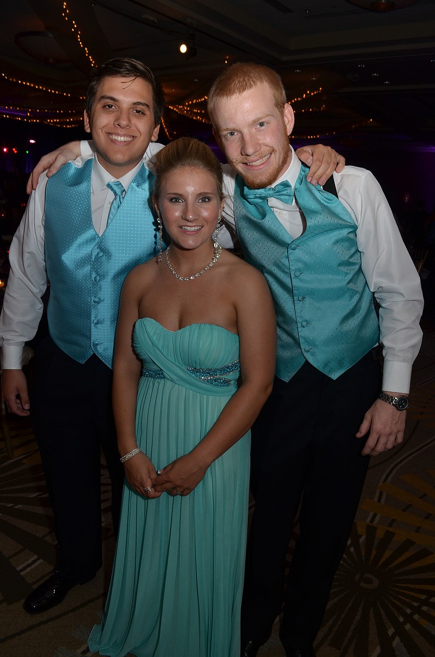 Cody Carmona, Ashley Manning and Clayton Summers