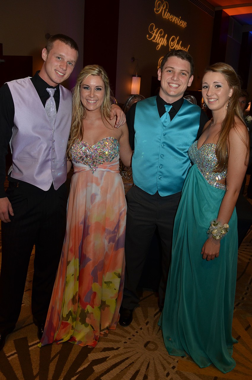 James Robustelli, Kaylin Schiller, Chris Werker and Janie Hritz