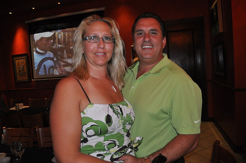 Joe and Olga Zarlenga; Olga was an equestrian jumping manager at the 2004 Olympics in Athens.