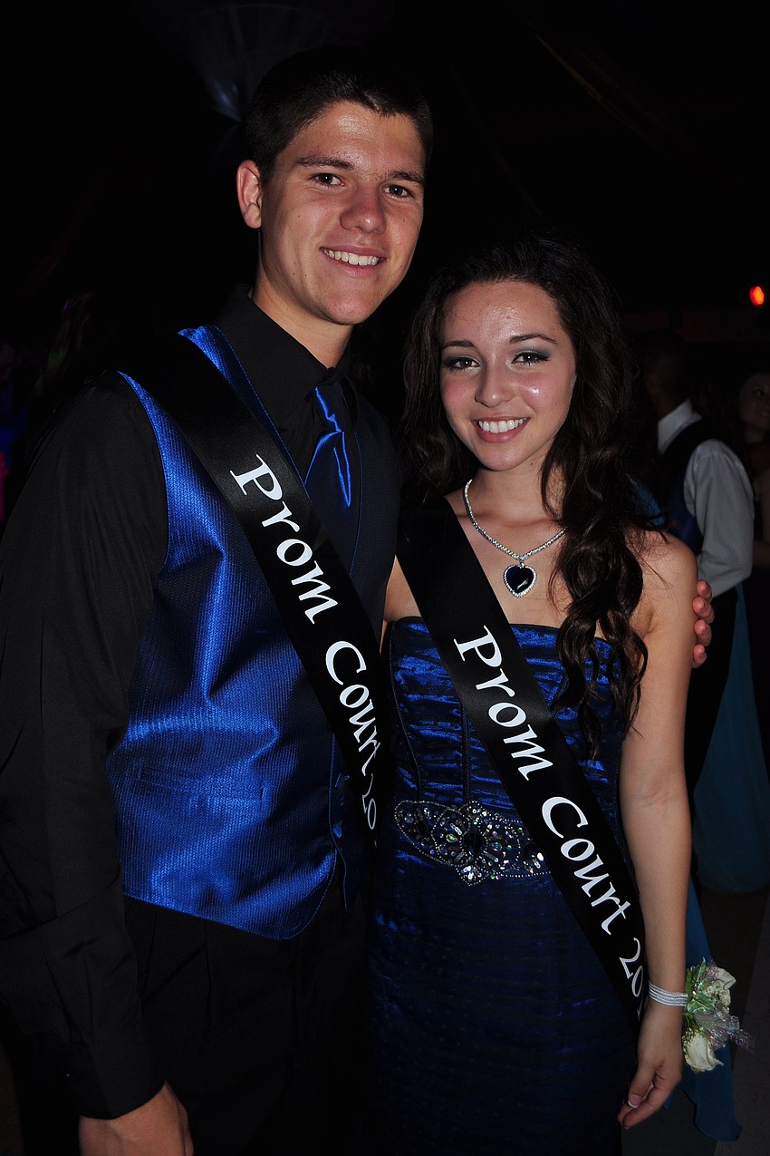 Shane Strutt and Jessica Villafane were on the Prom Court together.